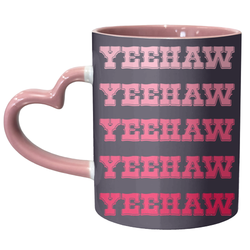 Yeehaw - unique mug by Pink and Pip