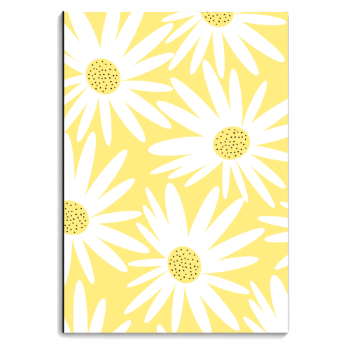 Yellow Flower Glam #2 #floral #decor #art - personalised A4, A5, A6 notebook by Anita Bella Jantz