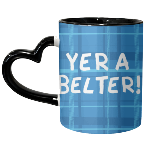 Yer a belter! - unique mug by The Boy and the Bear