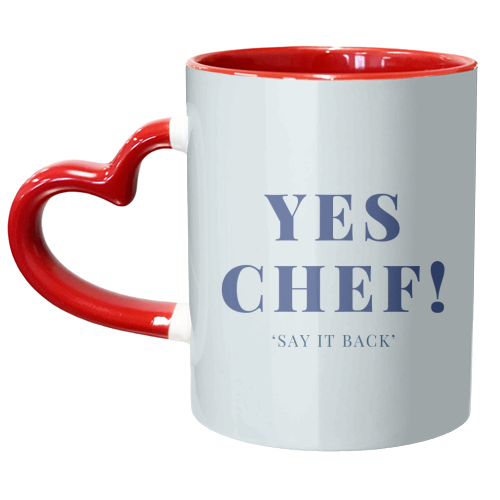 YES CHEF! - unique mug by Lilly Rose