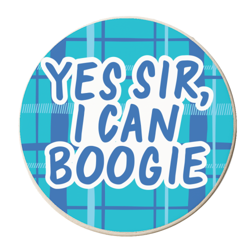 Yes Sir, I can boogie - personalised beer coaster by The Boy and the Bear