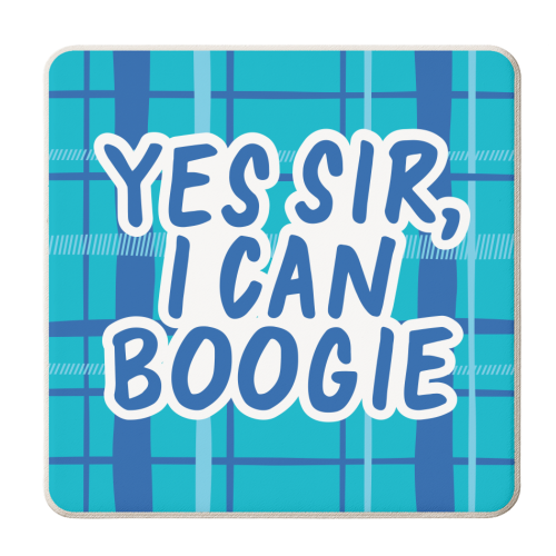Yes Sir, I can boogie - personalised beer coaster by The Boy and the Bear