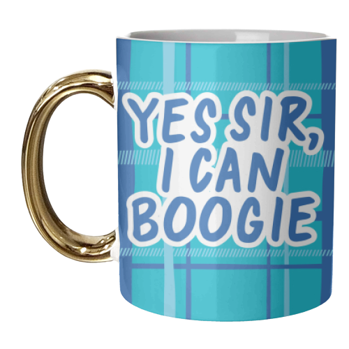 Yes Sir, I can boogie - unique mug by The Boy and the Bear