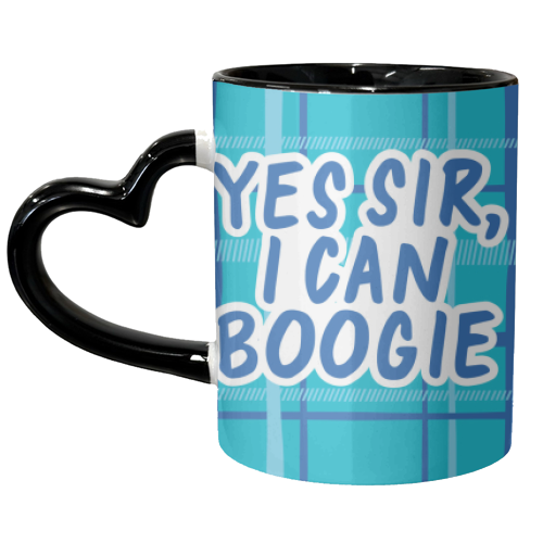 Yes Sir, I can boogie - unique mug by The Boy and the Bear
