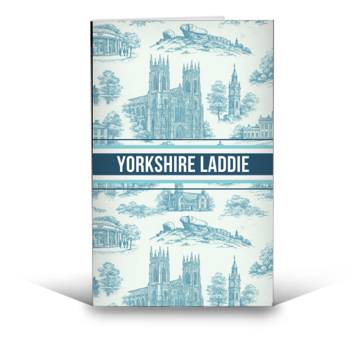 Yorkshire Laddie - funny greeting card by Lilly Rose