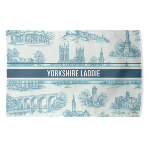 Yorkshire Laddie - funny tea towel by Lilly Rose