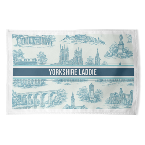 Yorkshire Laddie - funny tea towel by Lilly Rose