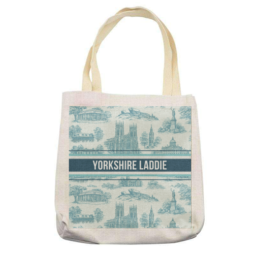 Yorkshire Laddie - printed canvas tote bag by Lilly Rose