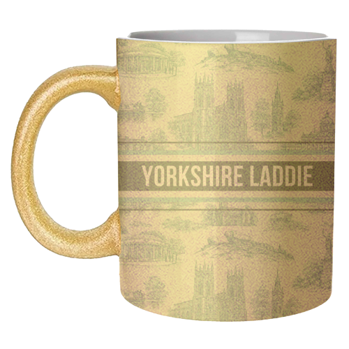 Yorkshire Laddie - unique mug by Lilly Rose