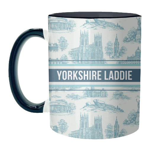 Yorkshire Laddie - unique mug by Lilly Rose