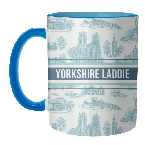 Yorkshire Laddie - unique mug by Lilly Rose