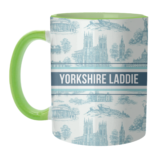 Yorkshire Laddie - unique mug by Lilly Rose