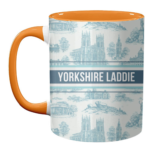 Yorkshire Laddie - unique mug by Lilly Rose