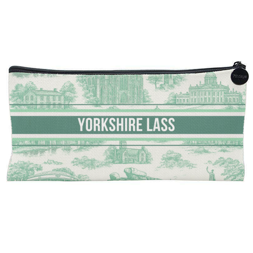 Yorkshire Lass - flat pencil case by Lilly Rose
