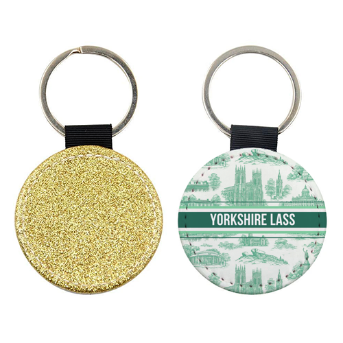 Yorkshire Lass - keyring by Lilly Rose