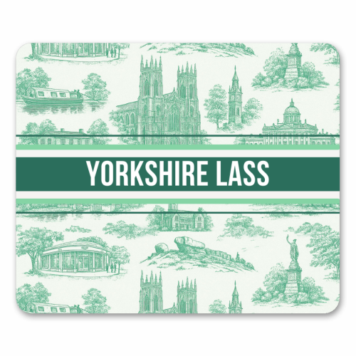 Yorkshire Lass - mouse mat by Lilly Rose