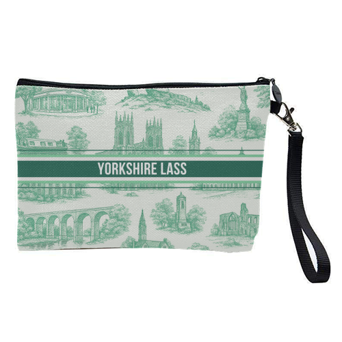 Yorkshire Lass - pretty makeup bag by Lilly Rose