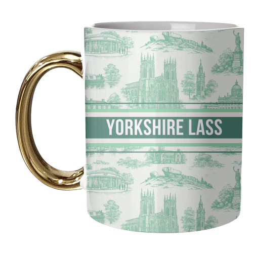 Yorkshire Lass - unique mug by Lilly Rose