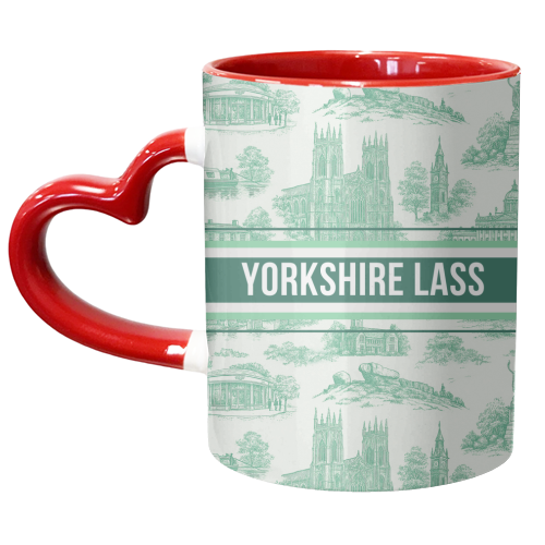 Yorkshire Lass - unique mug by Lilly Rose