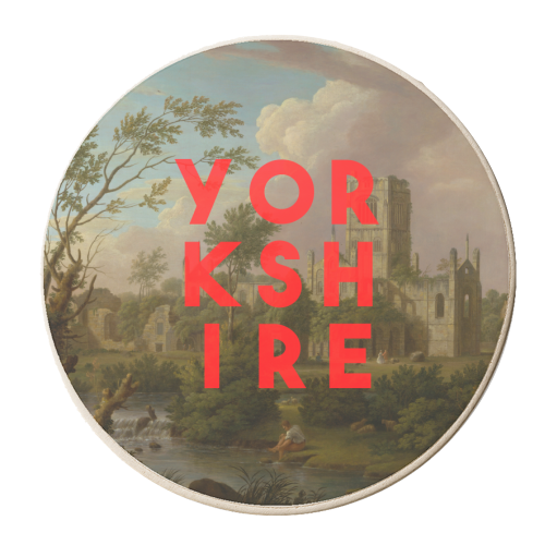 Yorkshire - personalised beer coaster by The 13 Prints