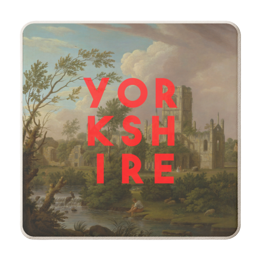 Yorkshire - personalised beer coaster by The 13 Prints
