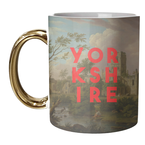 Yorkshire - unique mug by The 13 Prints