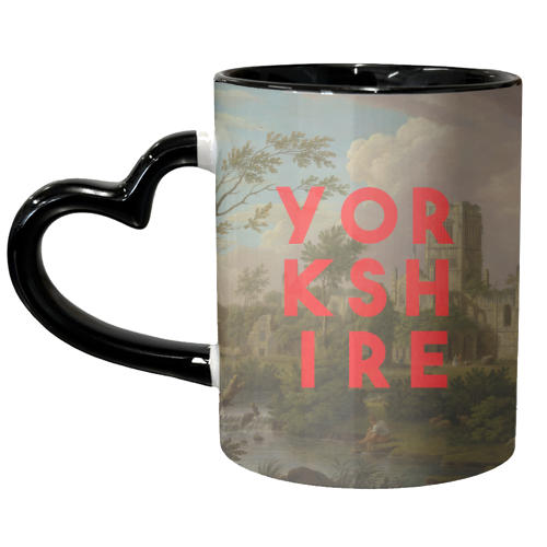 Yorkshire - unique mug by The 13 Prints