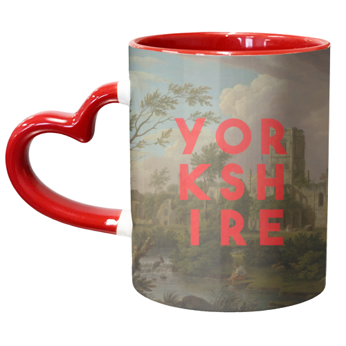 Yorkshire - unique mug by The 13 Prints