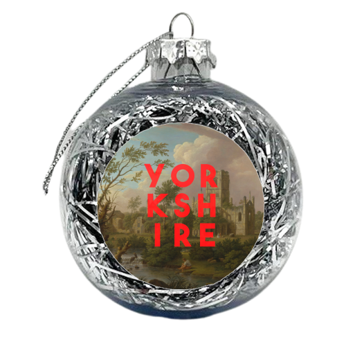Yorkshire - xmas bauble by The 13 Prints