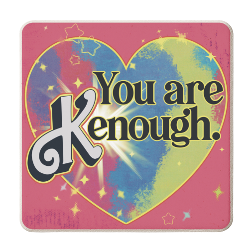 You are KENough - personalised beer coaster by ARTECCO