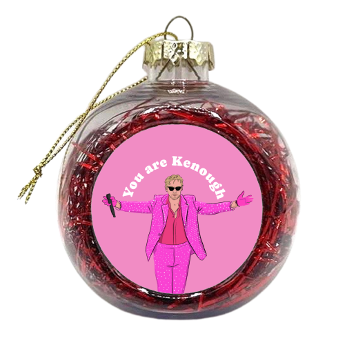 You are Kenough - xmas bauble by The Queer Store