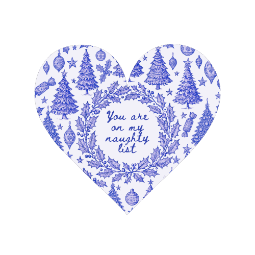 You are on my Naughty List - Magnet by Lilly Rose