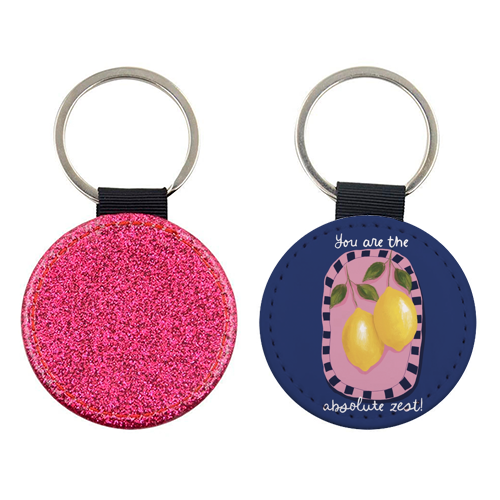 You are the absolute zest - keyring by Giddy Kipper