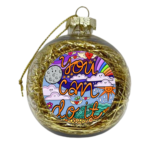 You can do it colourful scene - xmas bauble by PixieDrew