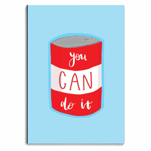 You Can Do It - personalised A4, A5, A6 notebook by Ella Seymour