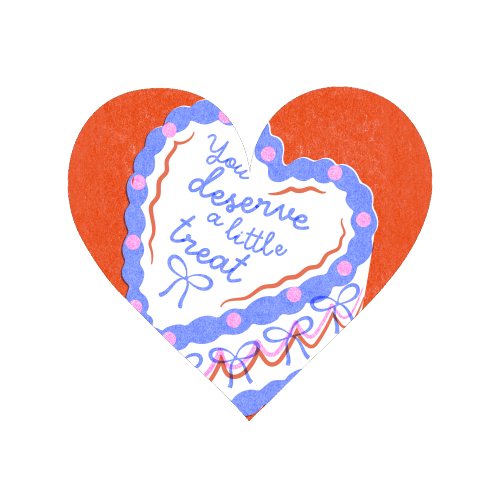 You Deserve a Little Treat Cake - Magnet by Catalina Williams