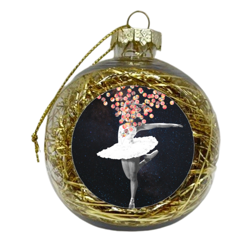 You glow girl - xmas bauble by OhMC! Designs