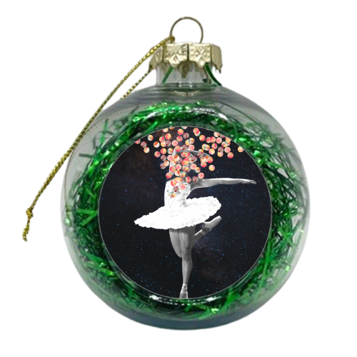 You glow girl - xmas bauble by OhMC! Designs