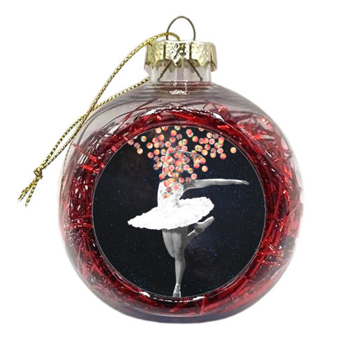 You glow girl - xmas bauble by OhMC! Designs