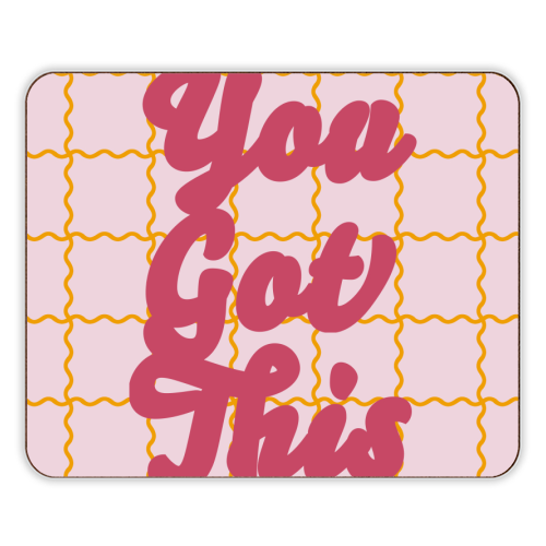 You Got This - designer placemat by Daniela di Niro