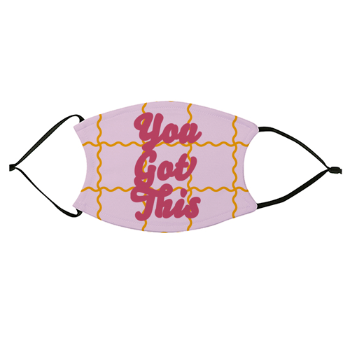 You Got This - face cover mask by Daniela di Niro