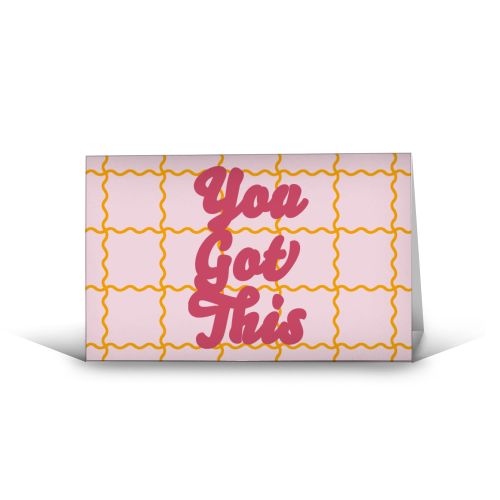 You Got This - funny greeting card by Daniela di Niro