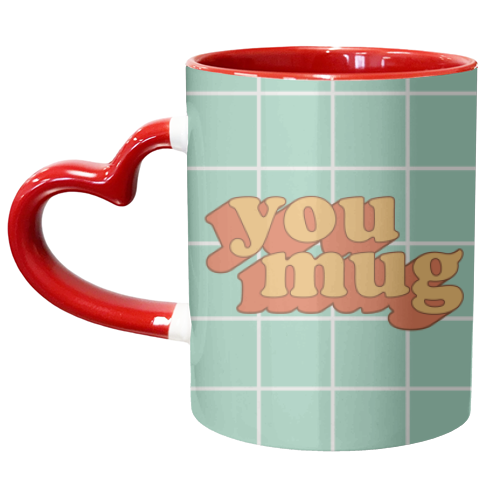 YOU MUG Retro Design - unique mug by AbiGoLucky