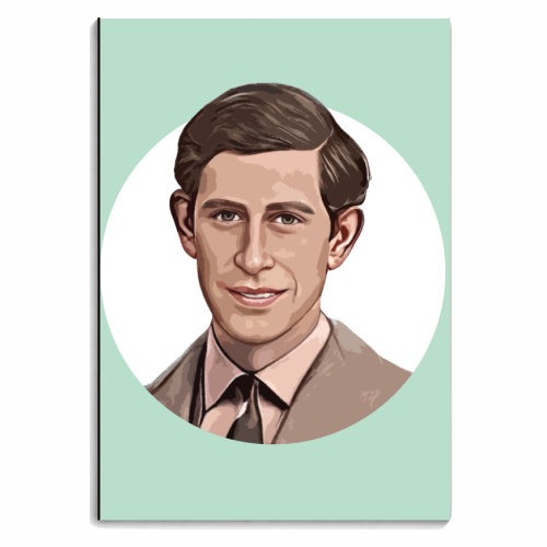 Young Charles - personalised A4, A5, A6 notebook by DOLLY WOLFE