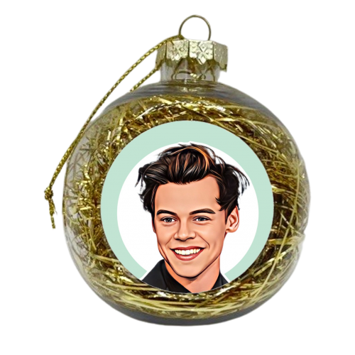 Young Harry - xmas bauble by DOLLY WOLFE