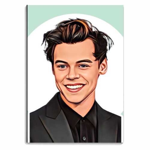 Young Harry - personalised A4, A5, A6 notebook by DOLLY WOLFE