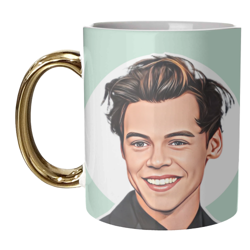 Young Harry - unique mug by DOLLY WOLFE