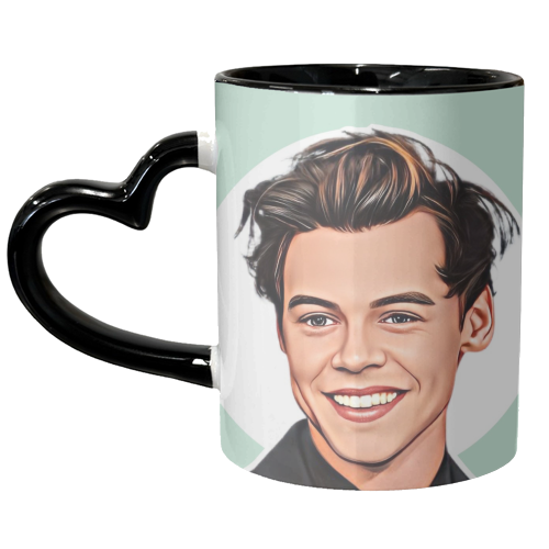 Young Harry - unique mug by DOLLY WOLFE