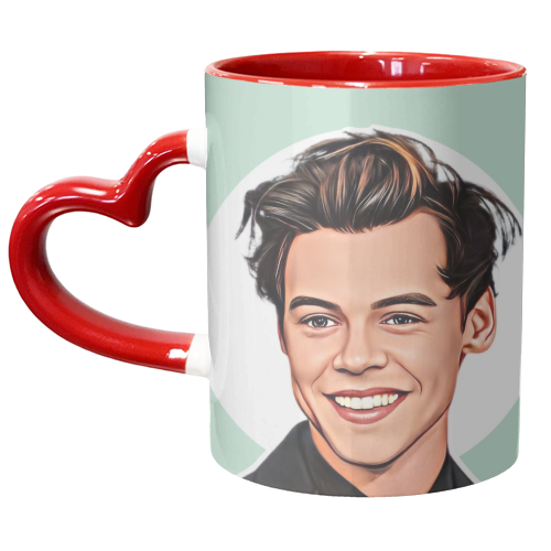Young Harry - unique mug by DOLLY WOLFE