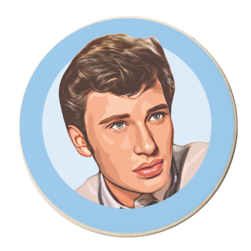 Young Johnny - personalised beer coaster by DOLLY WOLFE